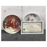 (2) Decorative Plates