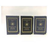 Set OF (3) 2008 Us Mint Presidential Dollar Coins