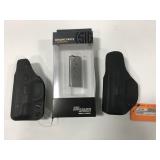Sig Sauer 9mm 6 Rd Clip & (2) Plastic Holders