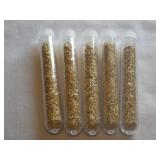 (5) Vials Of Gold Leaf
