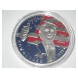 Silver Toned Trump Collector Coin