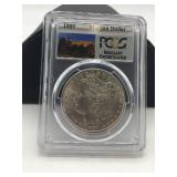 1889 Morgan Stage Coach Silver Dollar
