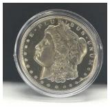 1 Troy Oz Morgan Silver Round