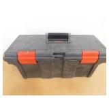 2-Piece Rubber Maid Plastic Tool Box