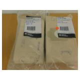 (2) Nilfisk Dust Bags For Commercial Vacuums