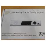 DTV Audio Set-Top Box Of Visually Impaired
