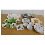 Variety of China Dishes & Commemorative Plates