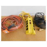 Extension Cord, Surge Protector & Air Compressor