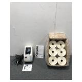 Zebra TLP2824 Plus Printer & (10) Rolls Of Labels