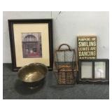Vintage Bowl and Home Decor