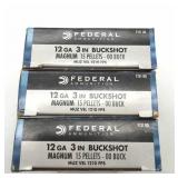 15 (Rds) Of 12 Gauge 00 Buck Shot 3"