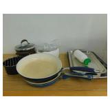 Box Of Cooking Ware: Pot, Pans, Steamer & More