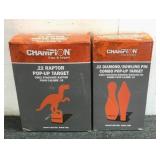 (2) Champion Pop Up Targets