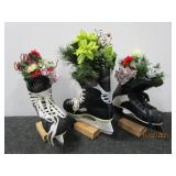 (3) Ski Boots Bouquets