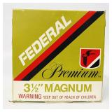 Federal Premium 3 1/2" Magnum 25/10 GA Shot Shells