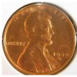1939-P Lincoln Wheat Penny MS66