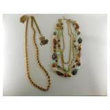 Assorted Gold Colored Necklaces