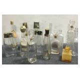 Assorted Antique Whisky Bottles
