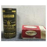 Antique Numbering Machine & Fire Extinguisher