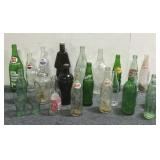 Vintage Glass Soda Bottles