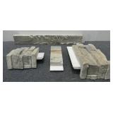 (4) Boxes Full Of Stone Siding