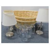 (2) Small Lamps With Shade