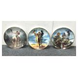 Three Collectible Plates