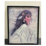 Indian Woman Painting