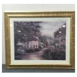 Cottage Town Painting