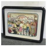 Rock N Roll Cafe Painting