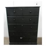 Black Dresser On Wheels