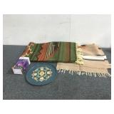 Southwestern Throws & LED Spiral Lights