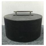 Wooden Poker Chip Caddy W/Chips & Covering