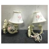 (2) Wall Lights