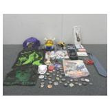 DC Classic Poster, Volcom Wallet & Watch