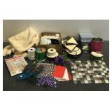 Ribbon, Tiles, Fabric