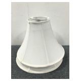 (2) White Lamp Shades