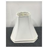 (2) White Lamp Shades