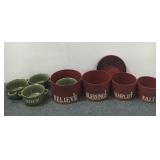 Russian Nesting Pots & Soup Bowls