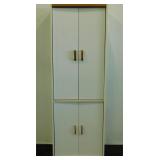 White 4 Door Pantry