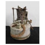 Vintage Camp Stove W/horse shoe