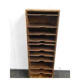 Wooden Mail/ Cubby Organizer