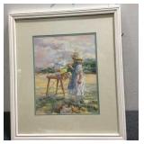 Painting of a Little Girl