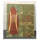 Surf California Wall Decor