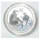 1 Troy oz .999 Fine Silver Round