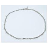 $11,235 Value Diamond & White Gold Necklace