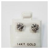 $8415CND 14K  Diamond (1.6Ct) Earrings