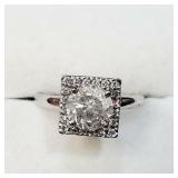 $5444CND 14K  Diamond (1.3Ct,I3,G)+0.13Ct Ring