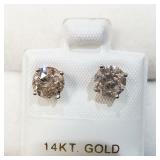 $6265CND 14K  Diamond (2Ct,I1-I2,L-M) Earrings