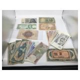 Collection Of Foreign Paper Money Collection Of Foreign Paper Money